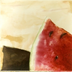 TAJADA DE SANDIA TRANCHE DE PASTEQUE